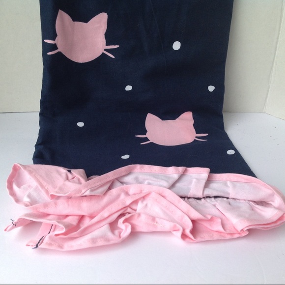 Pantry Apron Coffee Right Meow NWT Blue Pink NWT - Picture 7 of 16